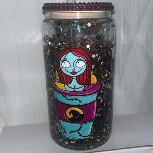 The Nightmare Before Christmas Snowglobe glass cup